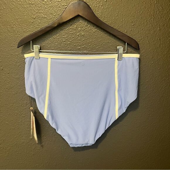 CALIA Women's High Waisted Tipping Swim Bottoms - Picture 5 of 13